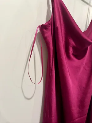 Express Cowl Neck Slip Midi Dress thumbnail 7