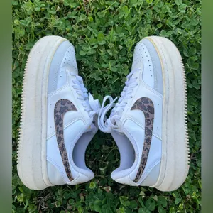 Nike Women's Court Vision Alta 'White/Leopard' Print Platform Sneakers Size 7.5 thumbnail 10