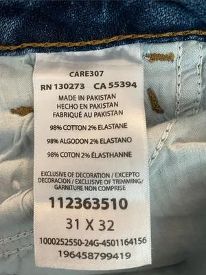 Wrangler x Staud Jeans Blue W32 x L31 thumbnail 8
