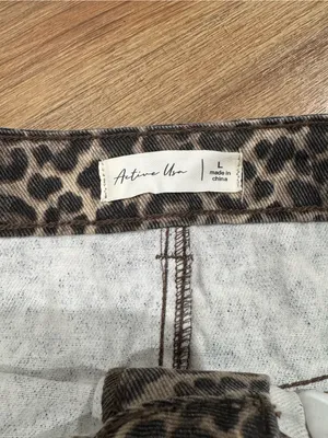 Active USA Leopard Print Mini Skirt thumbnail 3
