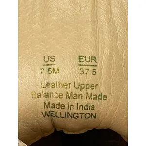 Sam Edelman Wellington Beige Tan Round Toe Slip On Mid Calf Chelsea Boots Sz 7.5 thumbnail 7