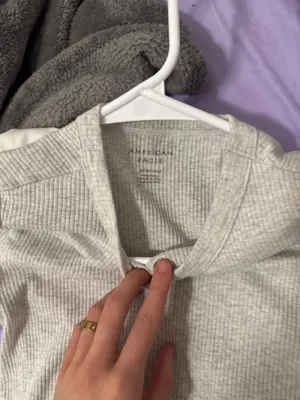 American eagle ribbed crop thumbnail 2