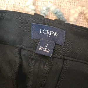J Crew Wide-Leg Pleated Twill Trouser Pant thumbnail 4