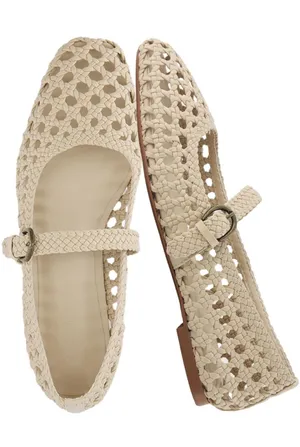 Cushionaire Woven Flats thumbnail 2