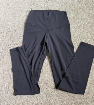 aerie Black High-Waist V-Seam Leggings thumbnail 1