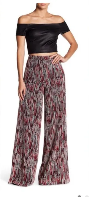 Alice and Olivia Athena Wide Leg Pants size 2 thumbnail 1
