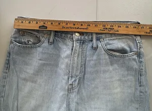 Madewell Jeans Womens 31(33) The Perfect Summer Jean Light Blue Cotton Denim thumbnail 4