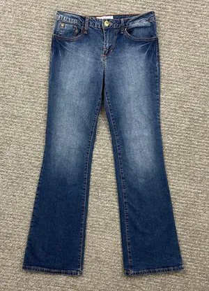 Baby Phat Vintage Y2K Faded Denim Bratz Vibes Mid Rise Flare Bootcut Leg Jeans thumbnail 2