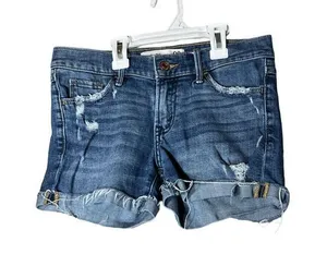 Abercrombie & Fitch Low Rise Jean Shorts‎ Size 00 thumbnail 1