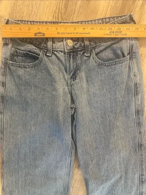 Hollister Low Rise Baggy Jeans Blue Size W26 x L29 thumbnail 2