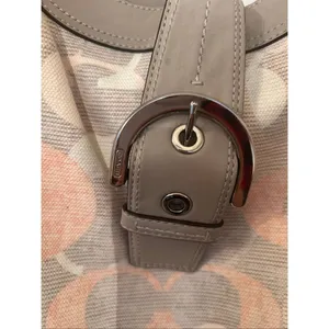 Coach MEDIUM F19193 Vintage Soho Lynn Gray Multicolor Signature C Canvas Hobo thumbnail 2
