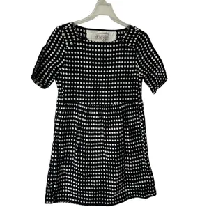 Ace&Jig Black and White polka dot Checkered mini Dress thumbnail 2