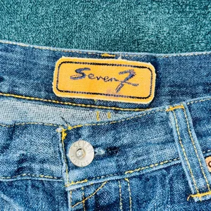 139 | Seven7‎ Bootcut Vintage Wash Denim Jeans Blue Womens 29 thumbnail 3