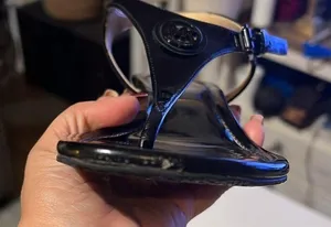 Michael Kors, Ramona, black wedges 6M thumbnail 12