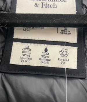 NWT black hooded tech parka thumbnail 10