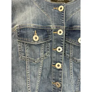 Torrid Crop Soft Jean Jacket Sz1X/14–16 thumbnail 5