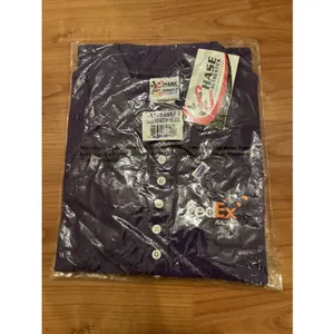 Vtg Chase Authentics Nascar Women's Polo Shirt "Fedex Racing" Size M Purple thumbnail 4