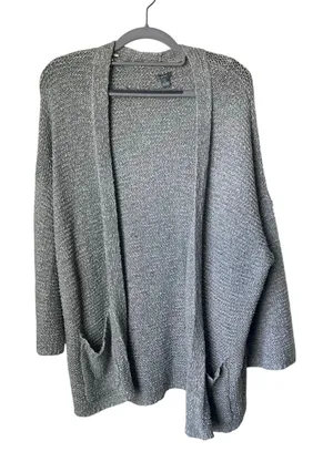 Aerie Gray Oversized Cardigan - XS/S thumbnail 1