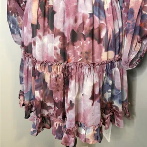 Paola Floral Smocked Ruffle Tiered Dress - Vici thumbnail 6