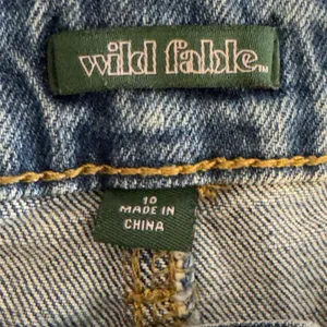 1611 | Wild Fable Super High-Rise Extreme Flare Seamed Jeans Blue Womens‎ 10 thumbnail 7