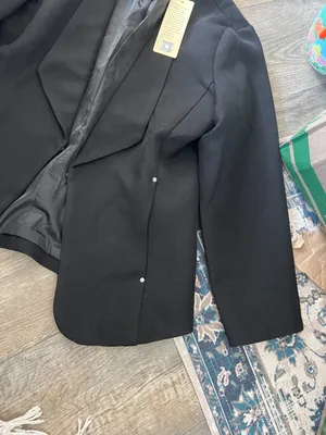 NWT Kate Kasin‎ medium black blazer thumbnail 6