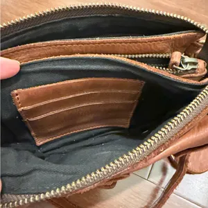 Harbour & 2nd Brown Luna Leather Crossbody Belt Bag thumbnail 5