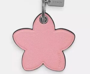 NWT Coach Flower Bag Charm thumbnail 1