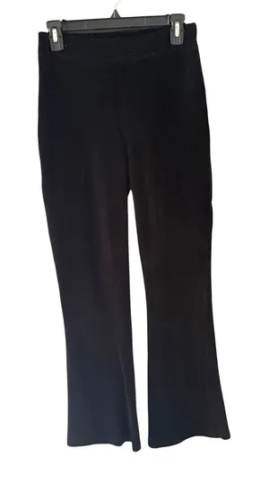 Urban Outfitters Black Corduroy Flare Pants High Rise‎ Stretch Size M/M Boho thumbnail 1