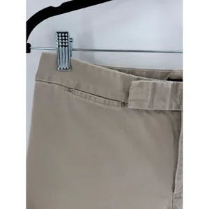 J.‎ Crew Chino Pants Womens Size 10 Tan Khaki Straight Leg Preppy Classic Style thumbnail 6