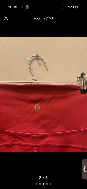 (4) Lululemon biker shorts 6” thumbnail 3
