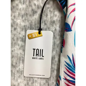 Tail White Label Harmony‎ Palm Golf Polo Shirt XXL Blue Pink UPF 50 GJ8332-U186 thumbnail 6