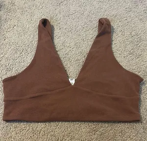 BP Brown Crop Top thumbnail 1