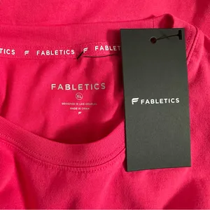 Fabletics Raspberry Fizz Pink 100% Cotton Athletic Tank Top Size XL thumbnail 11