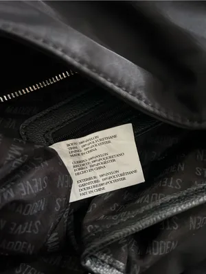 Steve Madden Black Tote Bag thumbnail 9