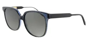 Victoria Beckham Refined Classic 53mm Square Sunglasses Blue thumbnail 1