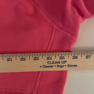 THUMB UNITED 4X Pink Full Zip Heavy Hoodie Oversized Cowl Neck Sweatshirt Jacket thumbnail 16