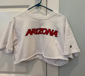Hype & Vice University of Arizona Crop Top thumbnail 1