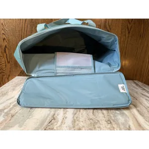 Trader Joe's Cooler Bag Teal Green Large Insulated NEW 8 gal Ships Quick thumbnail 3