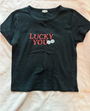 Garage Graphic Baby Tee thumbnail 1