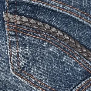 Y2K l.e.i. Style‎ Ashley Low-Rise Flare Jeans Size 9 Regular Distressed Denim thumbnail 11
