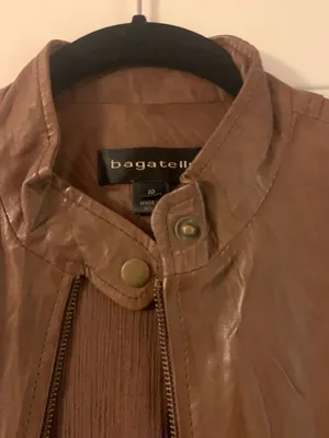 Brown Leather Jacket thumbnail 3