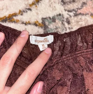 Brown Lace Top Size M thumbnail 3