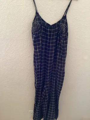 World Market Cotton Embroidered Wide leg Jumpsuit thumbnail 5