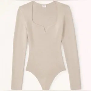Abercrombie and Fitch Tan Sweetheart Bodysuit thumbnail 5