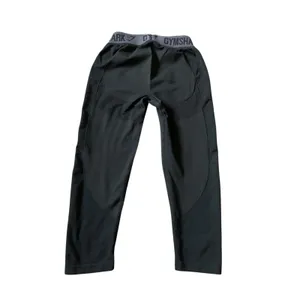Gymshark Flex Cropped Leggings Womens XS Black Grey Seamless Gymcore‎ Athleisure thumbnail 2