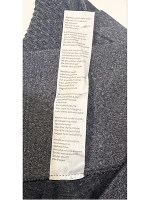 Fabletics NWT’s Women’s M/6-8 Seamless High-Waisted Mesh Leggings Dark Grey thumbnail 5