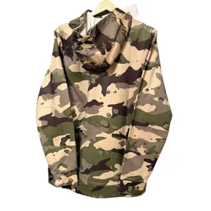 Nike Therma-FIT Camo Pullover Hoodie Green Tan Brown Fleece Lined CU6260-326 thumbnail 4