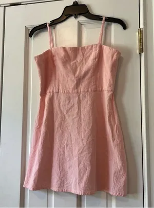 Revolve Pink Vienna A-Line Mini Dress Size Medium thumbnail 1