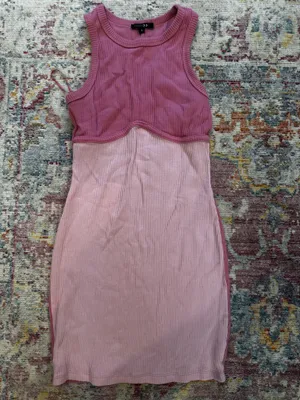 Pink mini dress thumbnail 2