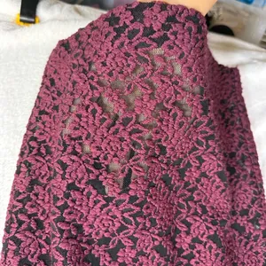 Alice + Olivia 2 Burgundy Lace Cutout Bodycon Cocktail Mini Dress Date‎ Night thumbnail 3